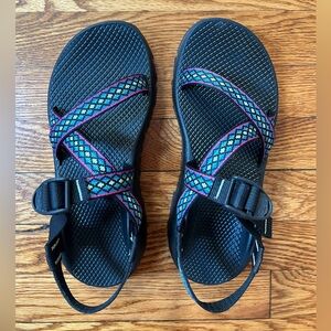Custom Chaco Z/1 Sandals w/ Vibram Sole – Size 9